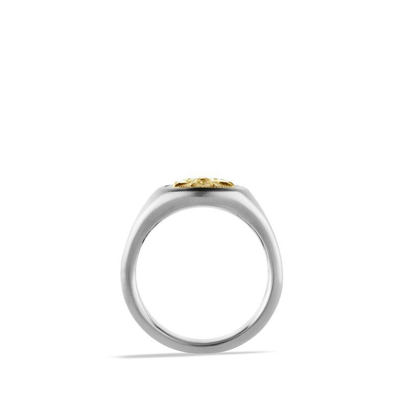 David Yurman Petrvs Bee Signet Ring 